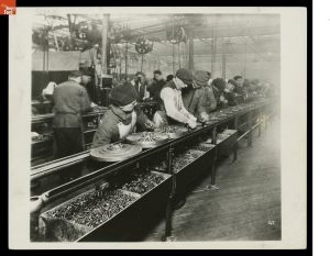 Ford factory workers